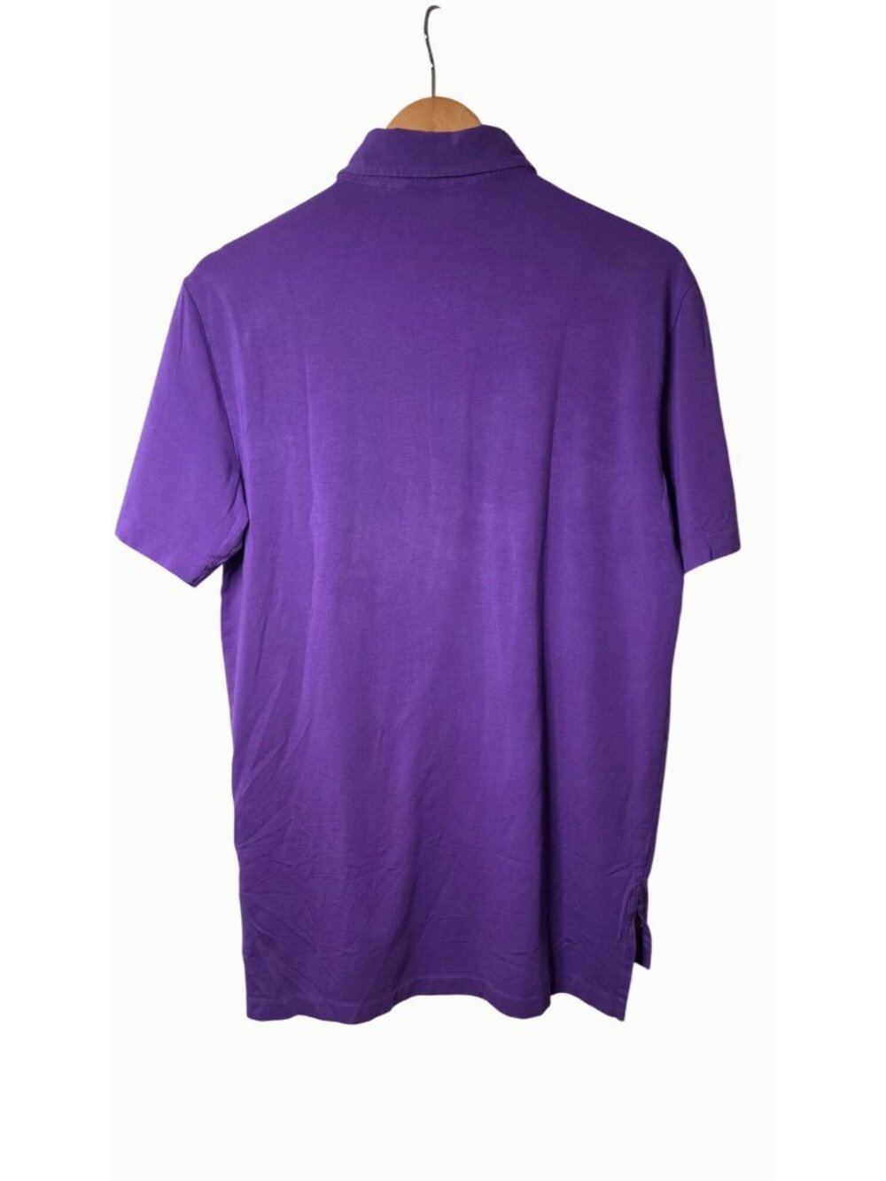 Polo Golf Ralph Lauren Purple Stretch Lisle Polo Shirt Size S - Picture 2 of 9
